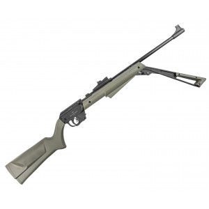 Винтовка пневматическая мультикомпрессионная Borner Flex Shot Multi-Pump, Green кал. 4,5 мм (пластик, 3 Дж)
